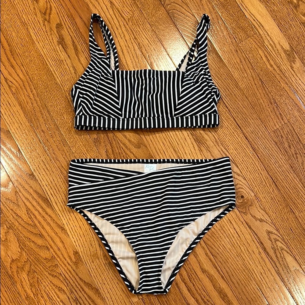 Kona Sol Striped Bikini